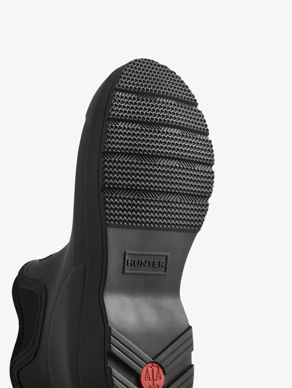 HUNTER Stivaletti Play Chelsea In Neoprene E Gonna Nero