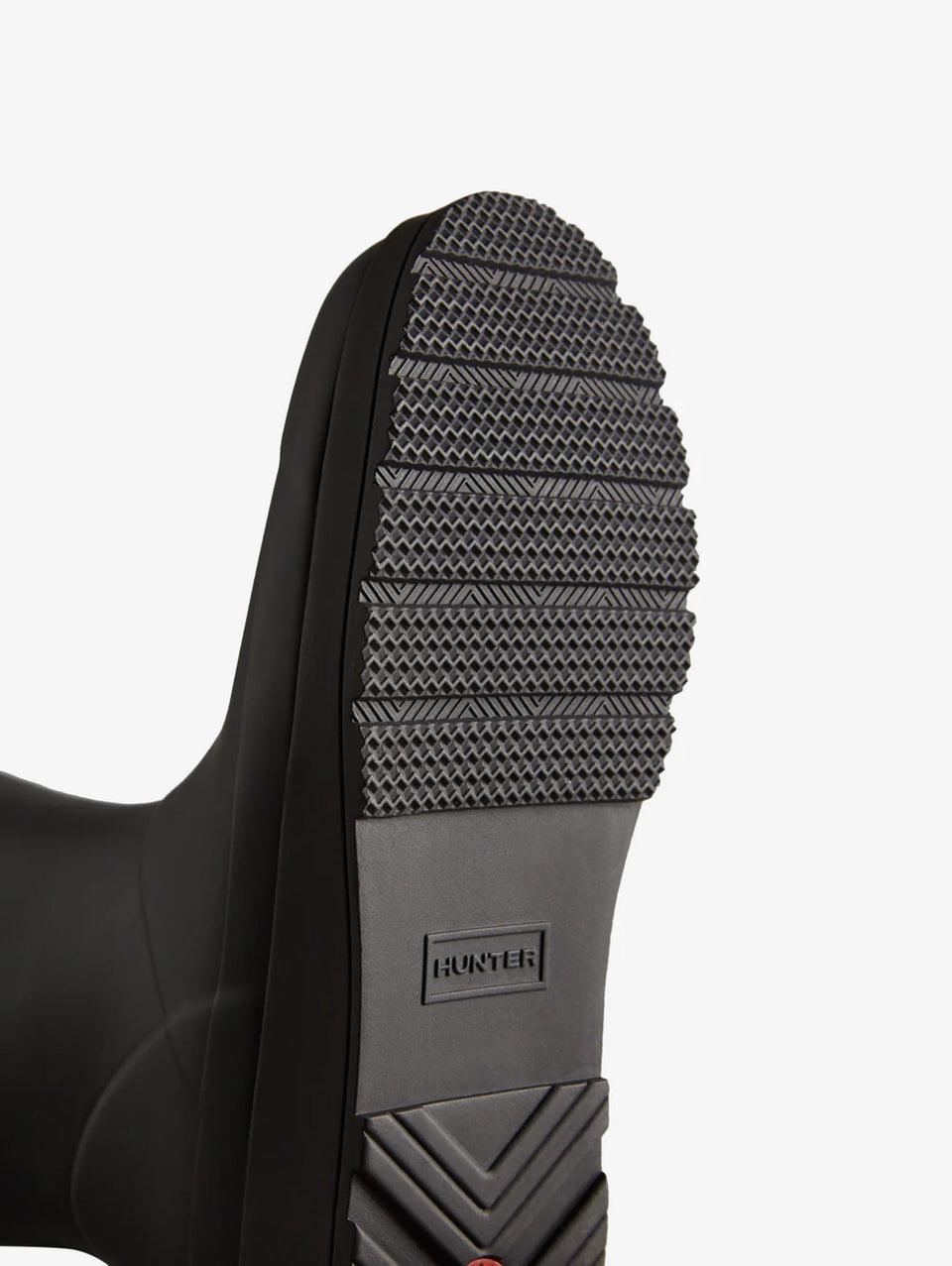 HUNTER Stivaletti Wellington Play Tall In Gomma Neri