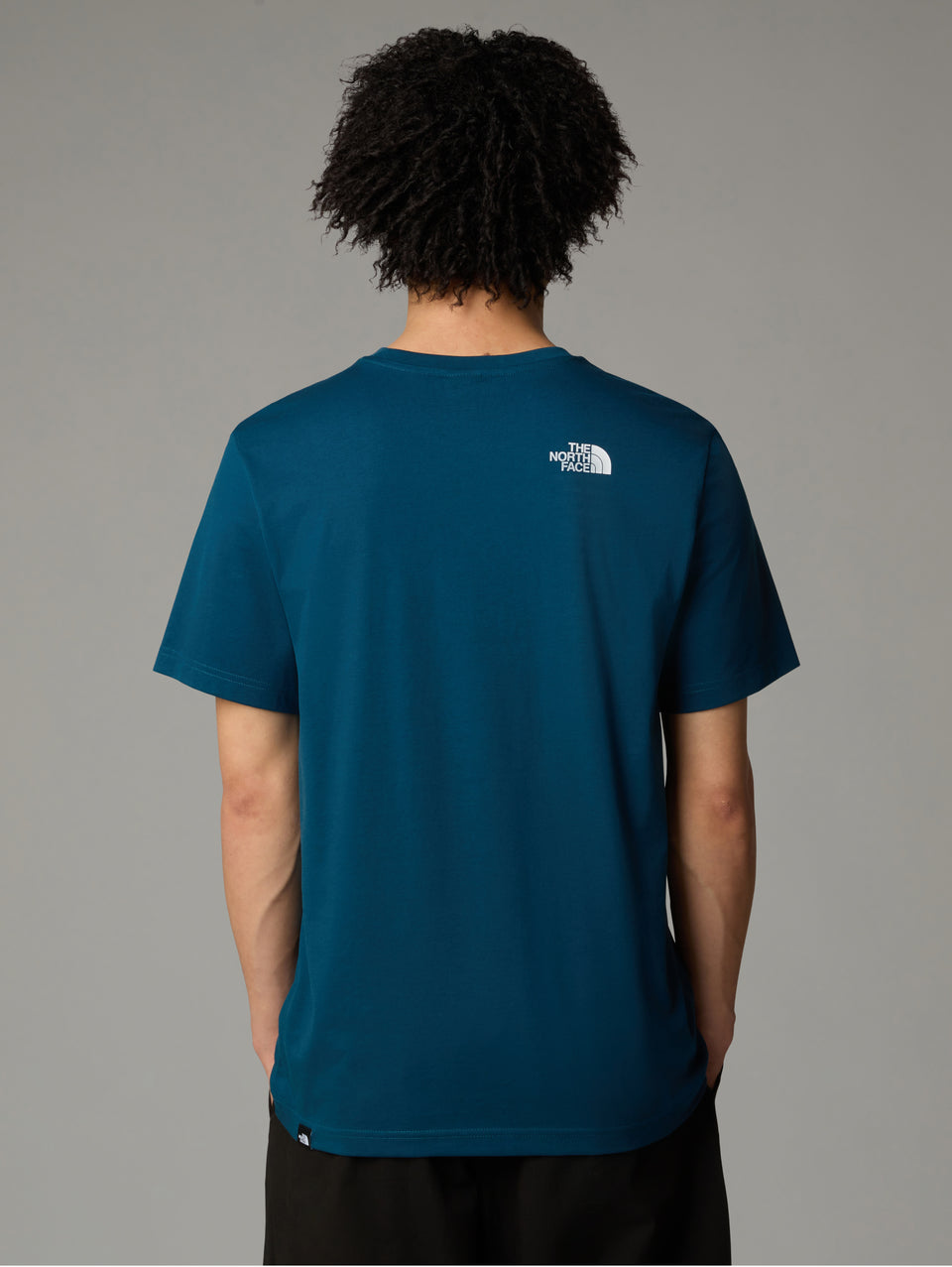 THE NORTH FACE T-shirt Regular Fit Con Logo Petrolio