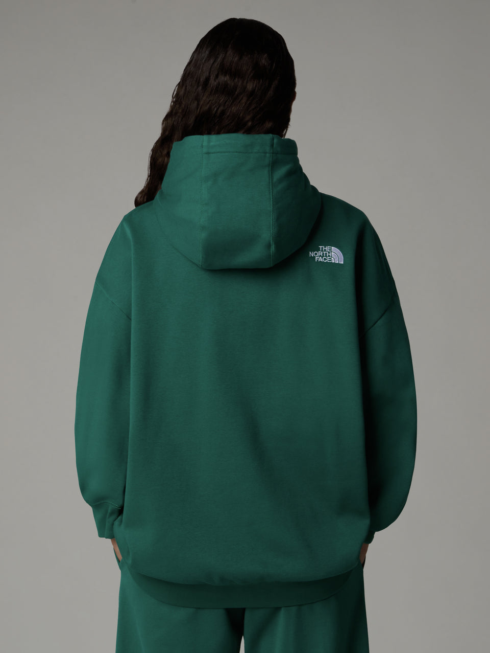 THE NORTH FACE Felpa Con Cappuccio Oversize Verde