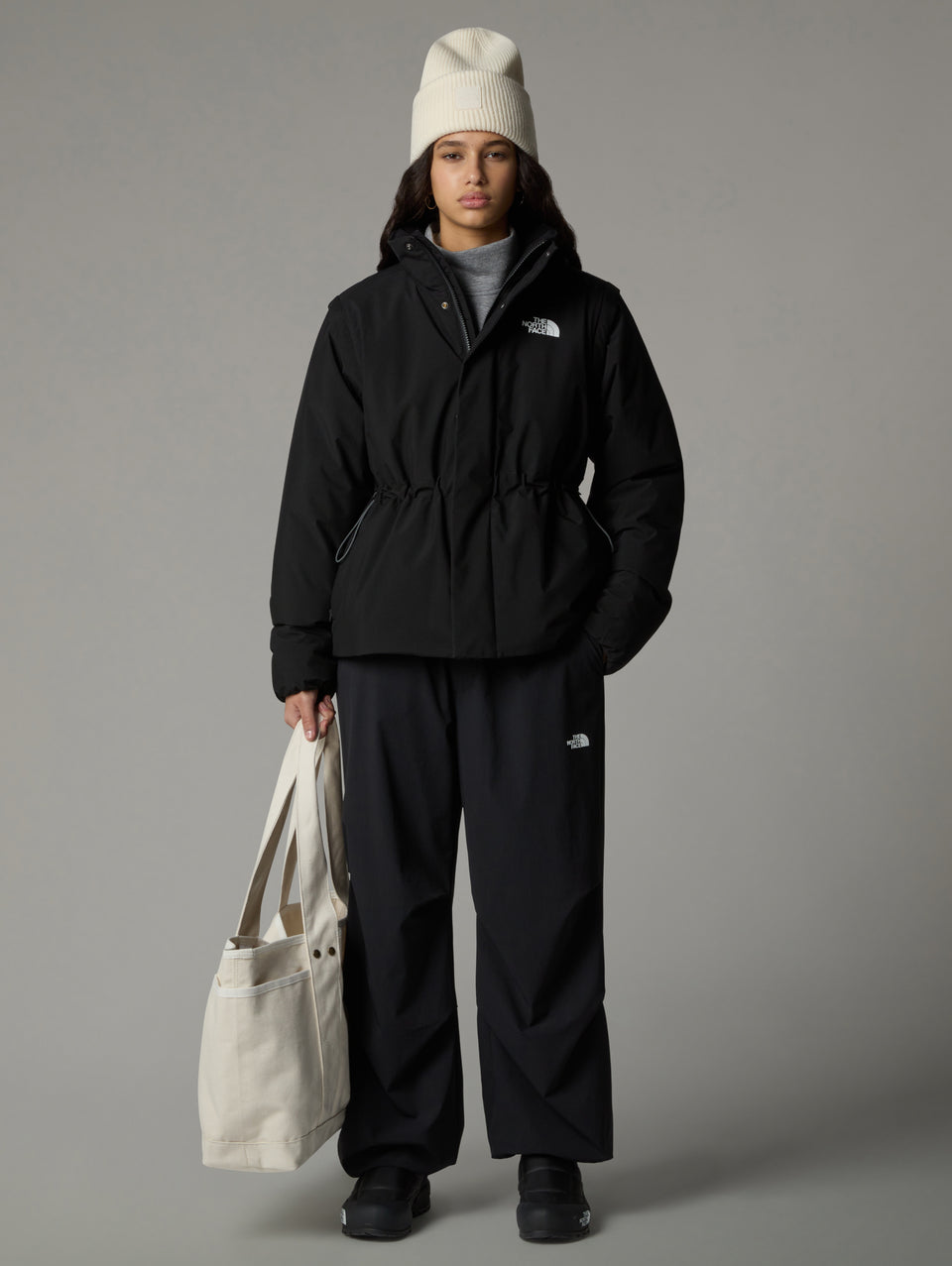 THE NORTH FACE Giacca Convertibile Imbottita Nero