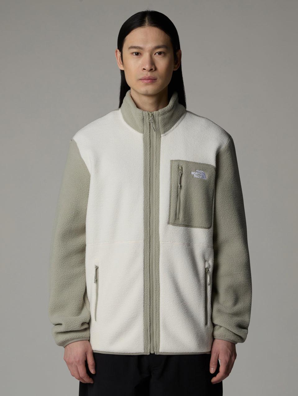 THE NORTH FACE Giacca in Pile Medio Yumiori Bianco