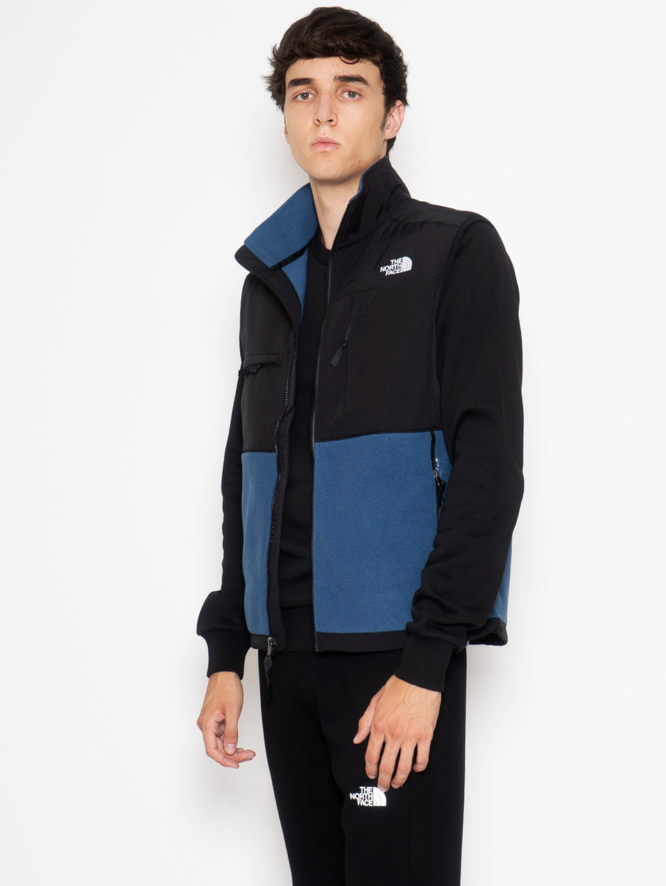 THE NORTH FACE Gilet In Pile Blu