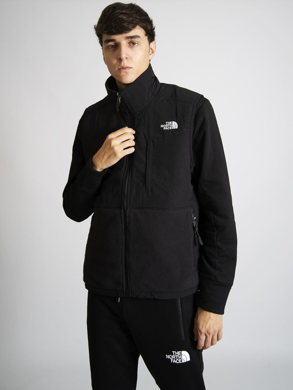 THE NORTH FACE Gilet in Pile Nero