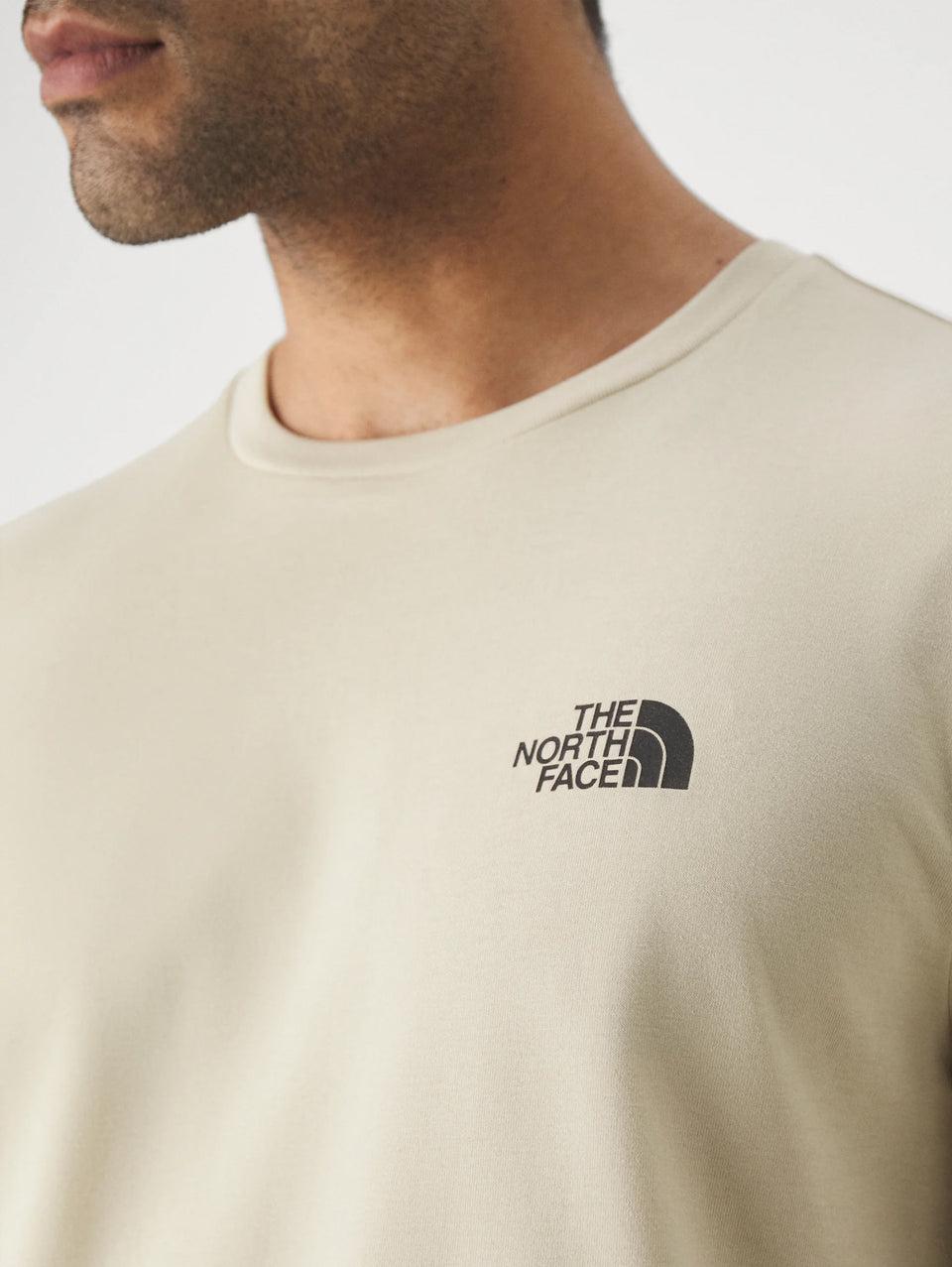 THE NORTH FACE T-shirt Regular Fit Con Logo Beige