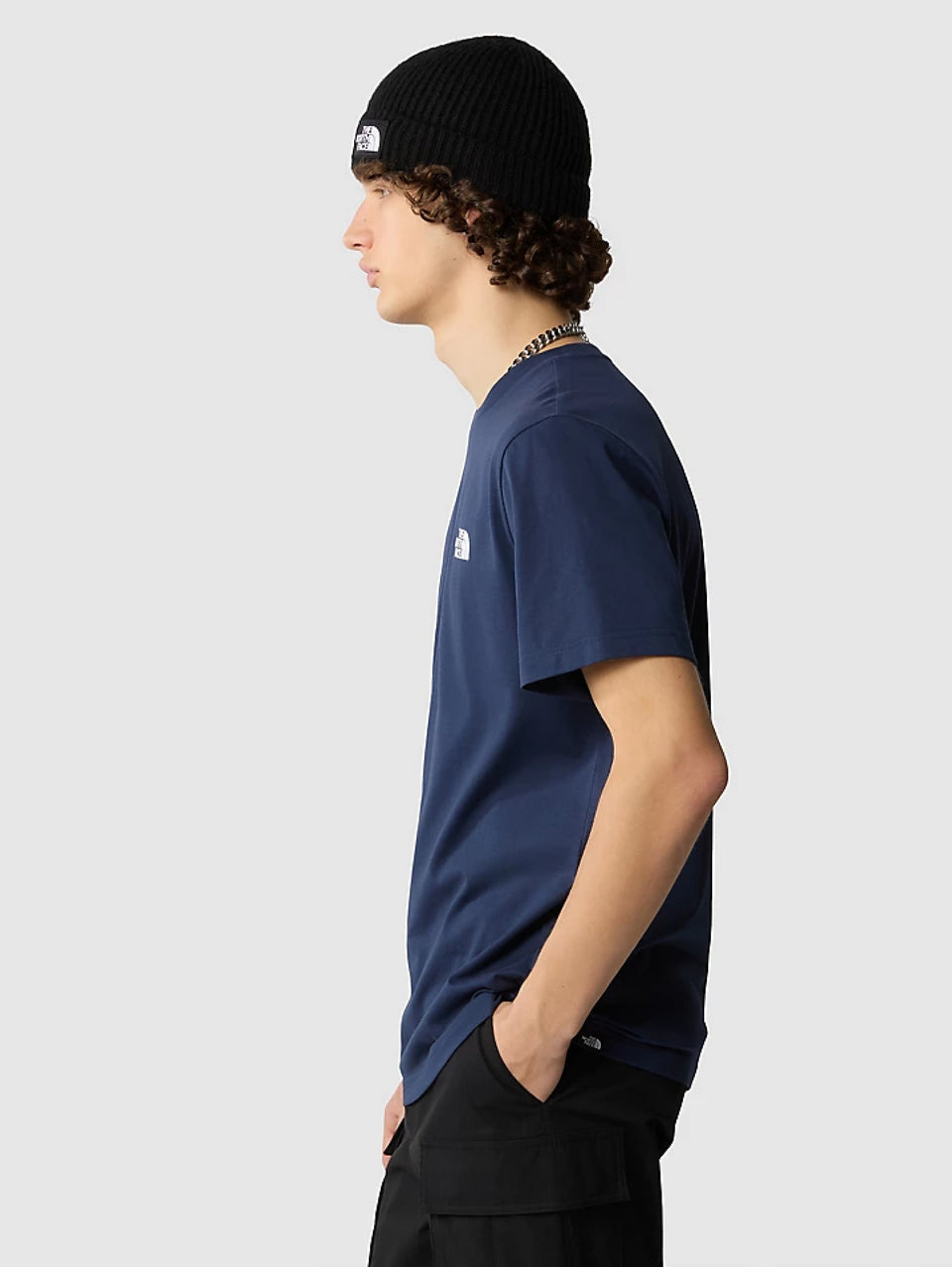 THE NORTH FACE T-shirt Regular Fit Con Logo Blu