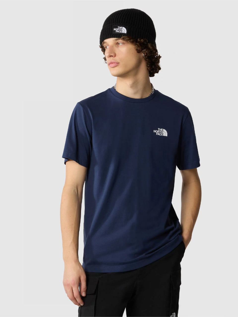 THE NORTH FACE T-shirt Regular Fit con Logo Blu