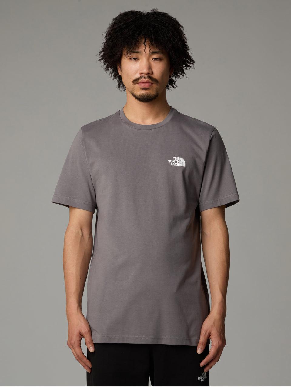 THE NORTH FACE T-shirt Regular Fit con Logo Grigio
