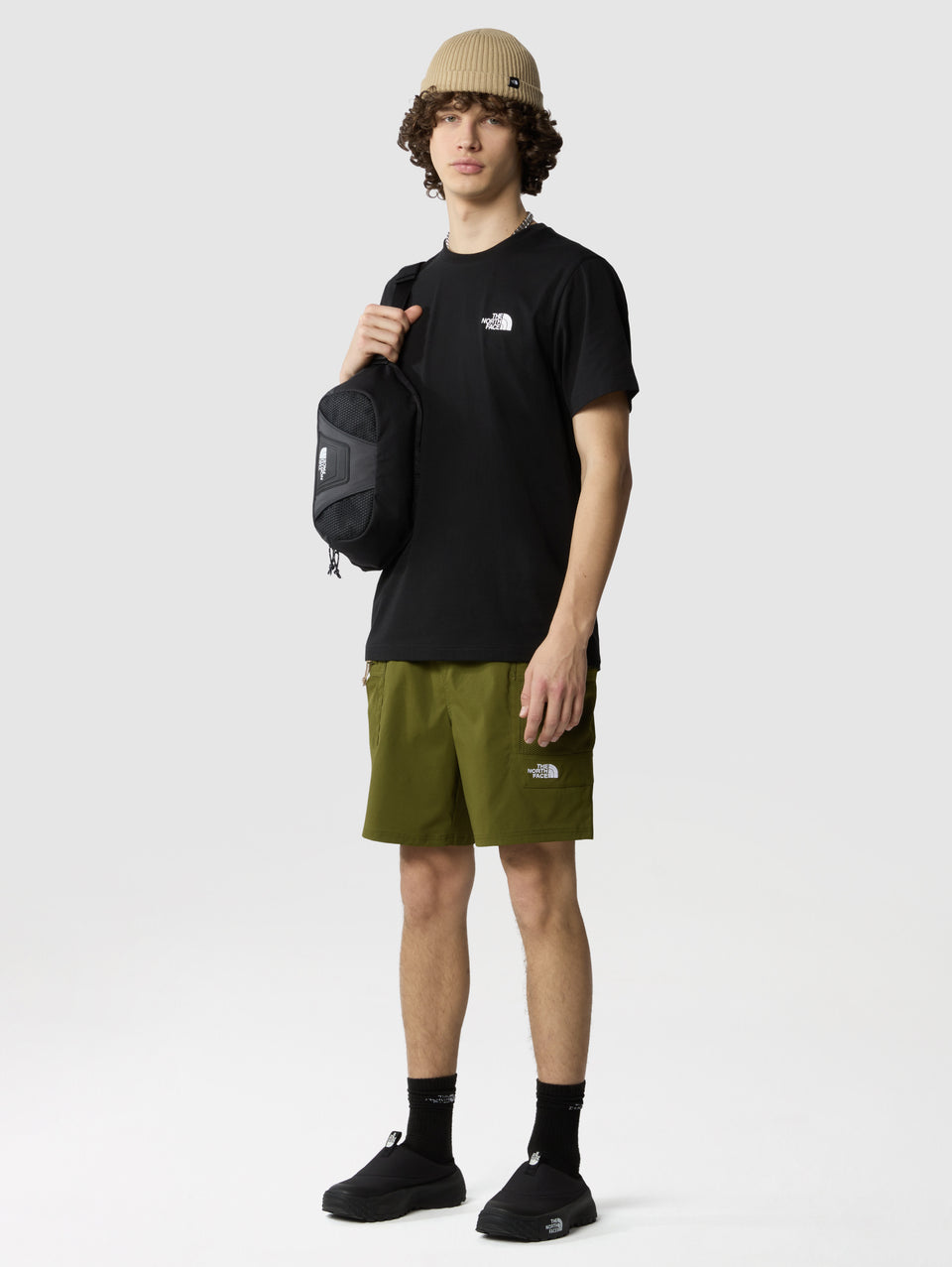 THE NORTH FACE T-shirt Regular Fit Con Logo Nero