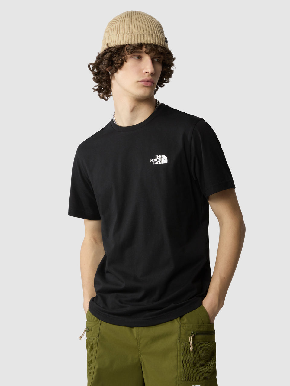 THE NORTH FACE T-shirt Regular Fit con Logo Nero