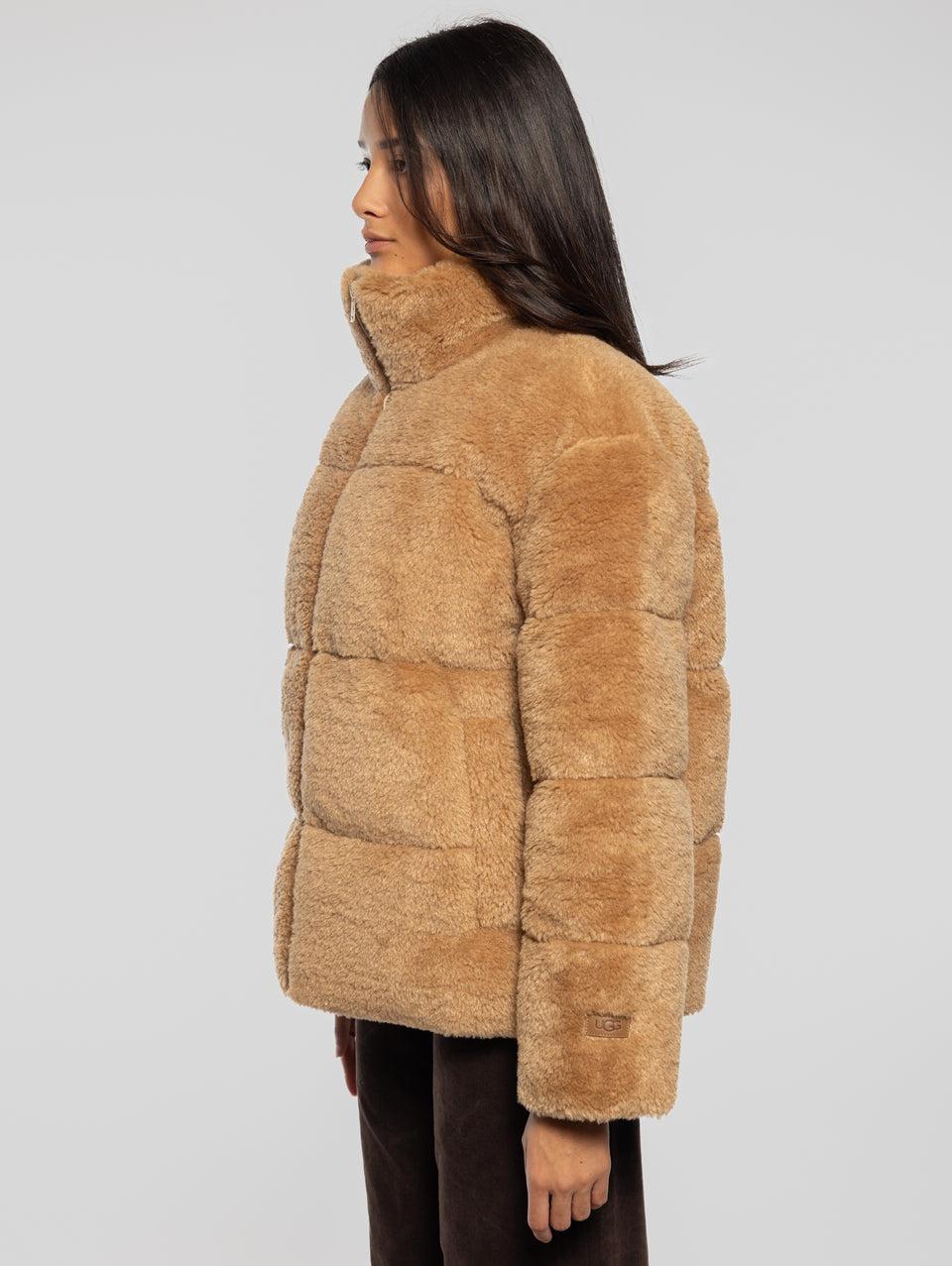 UGG Piumino In Pile Emmalyn Cammello