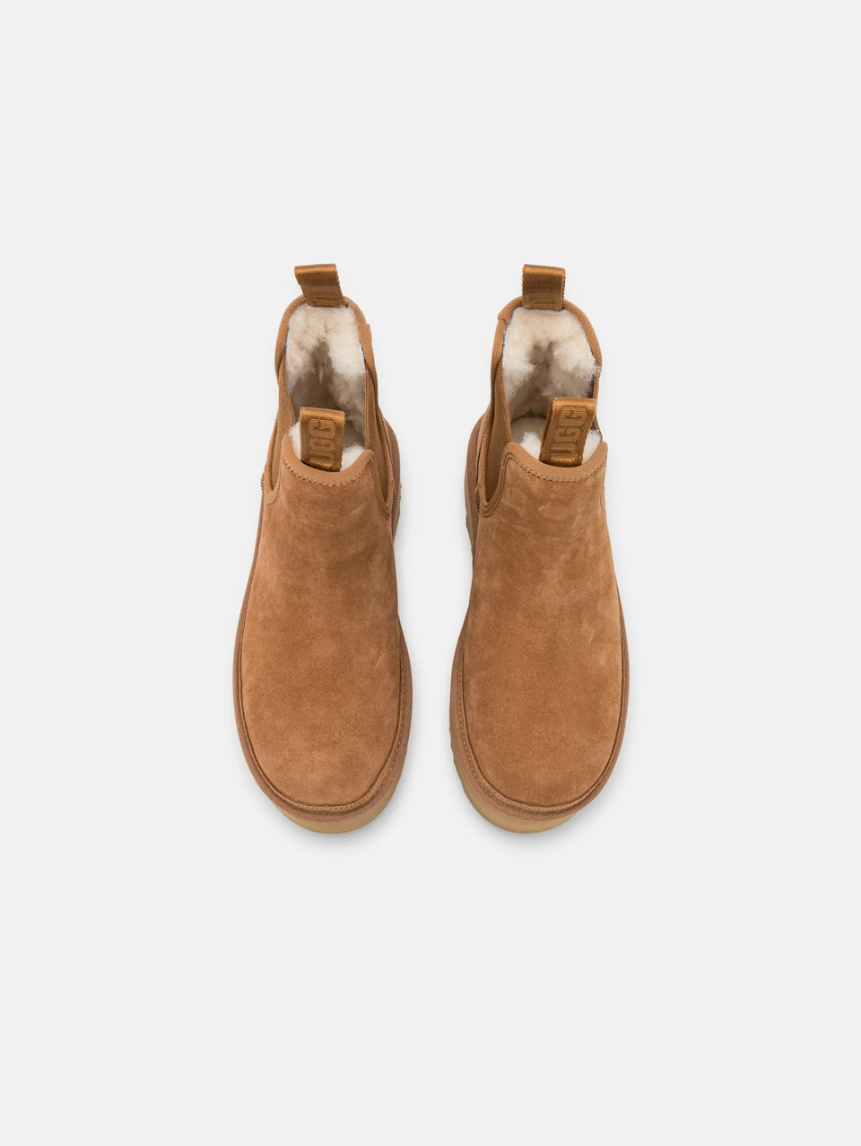 UGG Stivaletti Chelsea Con Platform Castagna