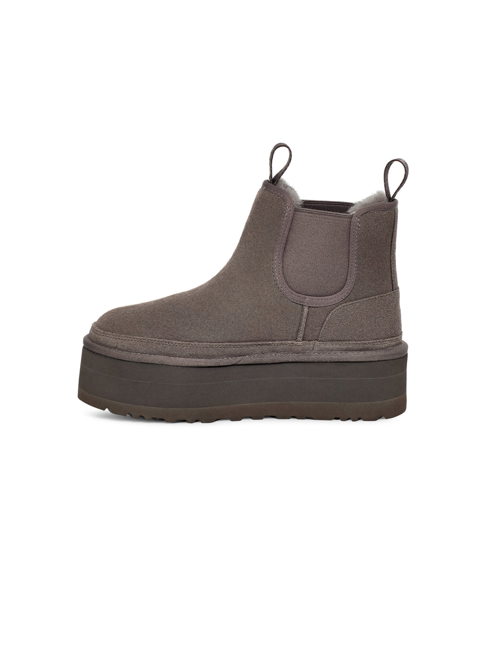 UGG Stivaletti Chelsea Con Platform Grigio