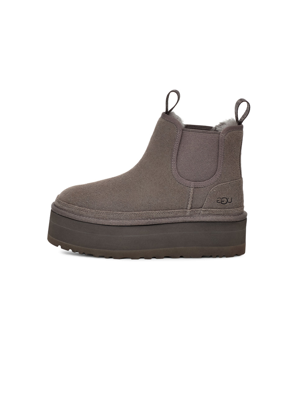 UGG Stivaletti Chelsea Con Platform Grigio