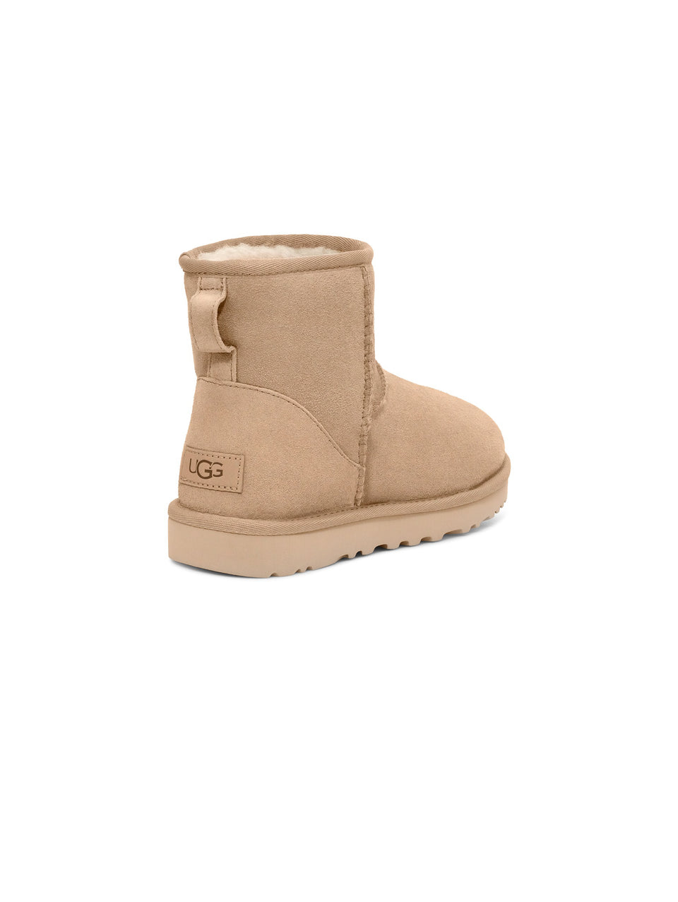 UGG Stivaletti In Montone Mini Classic II Sabbia