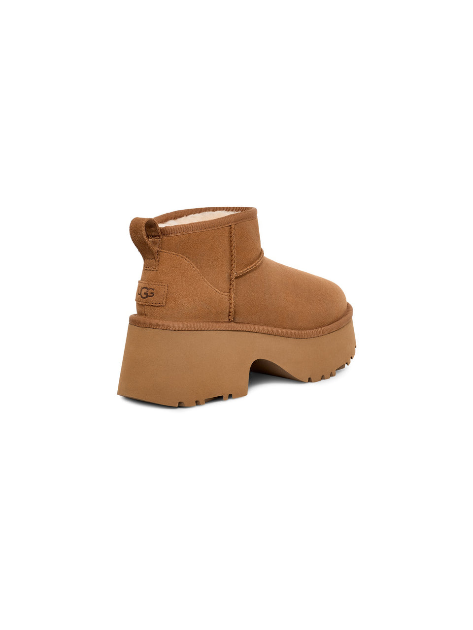UGG Stivaletti Ultra Mini Con Tacco Castgna