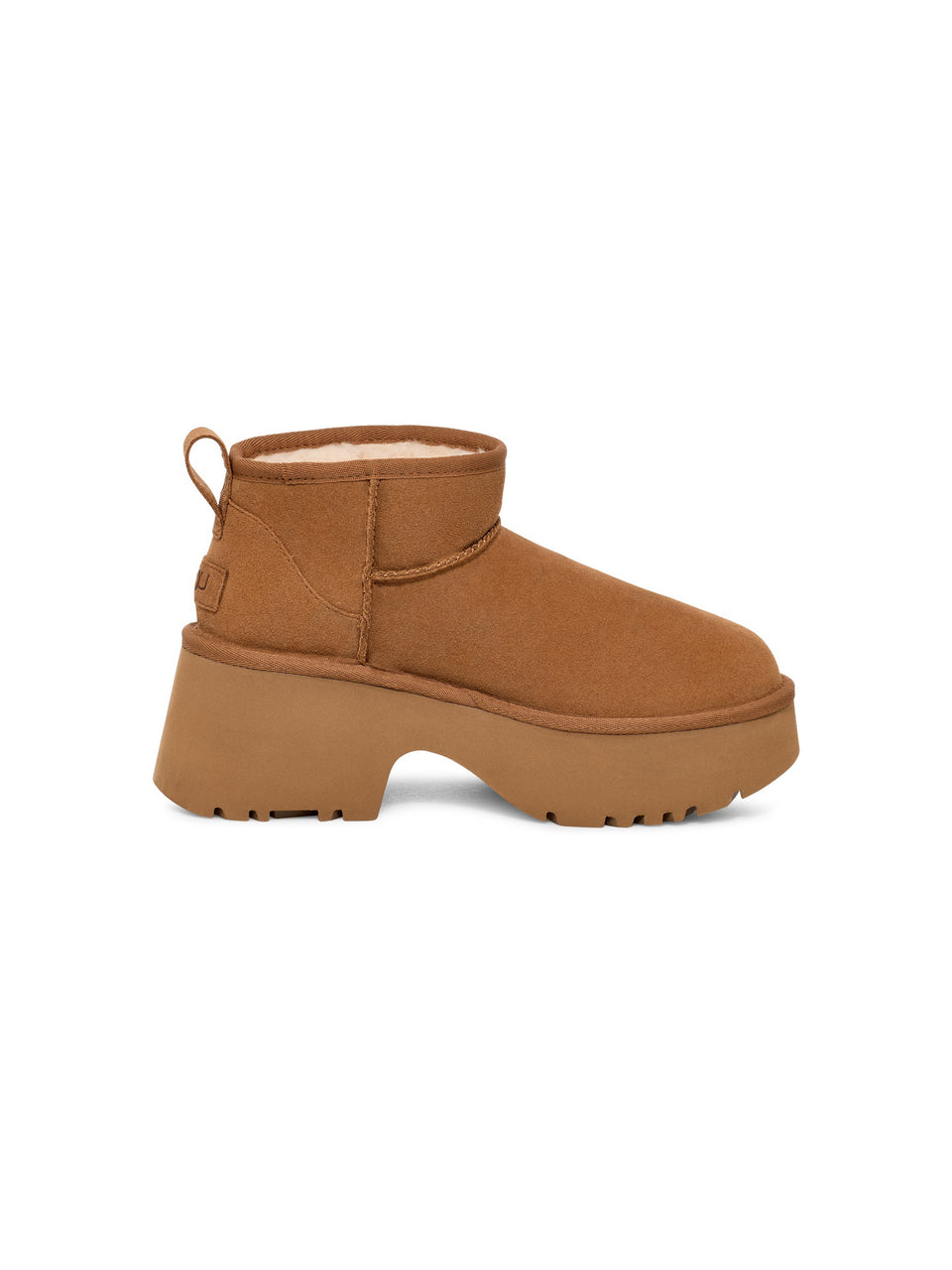 UGG Stivaletti Ultra Mini Con Tacco Castgna