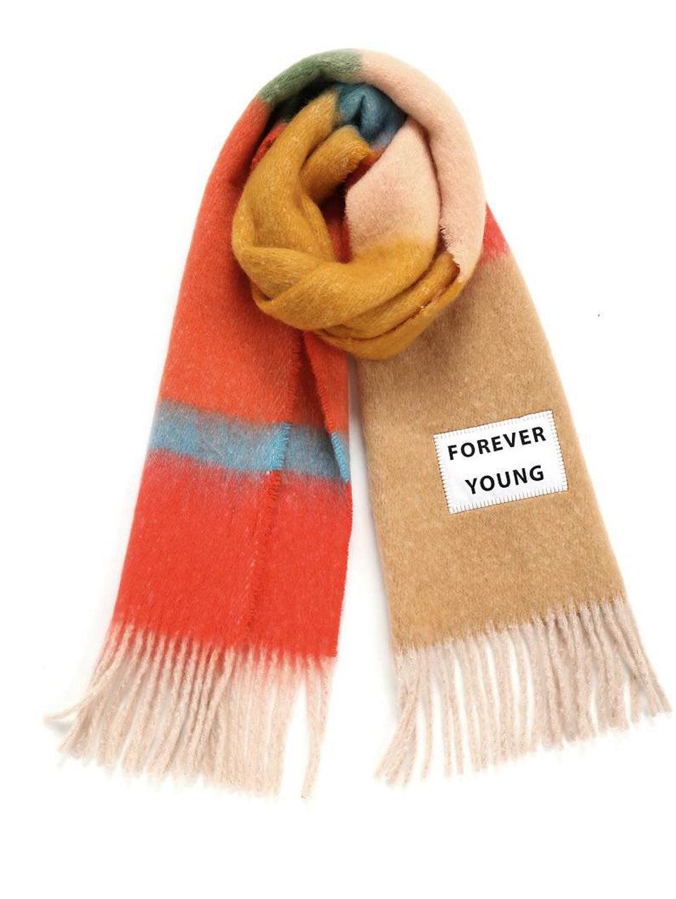 VERB TO DO Maxi sciarpa Forever Young Multicolore
