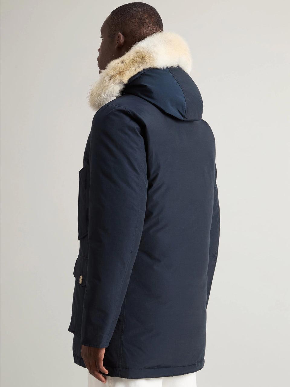 WOOLRICH Giaccone Parka In Ramar Blu