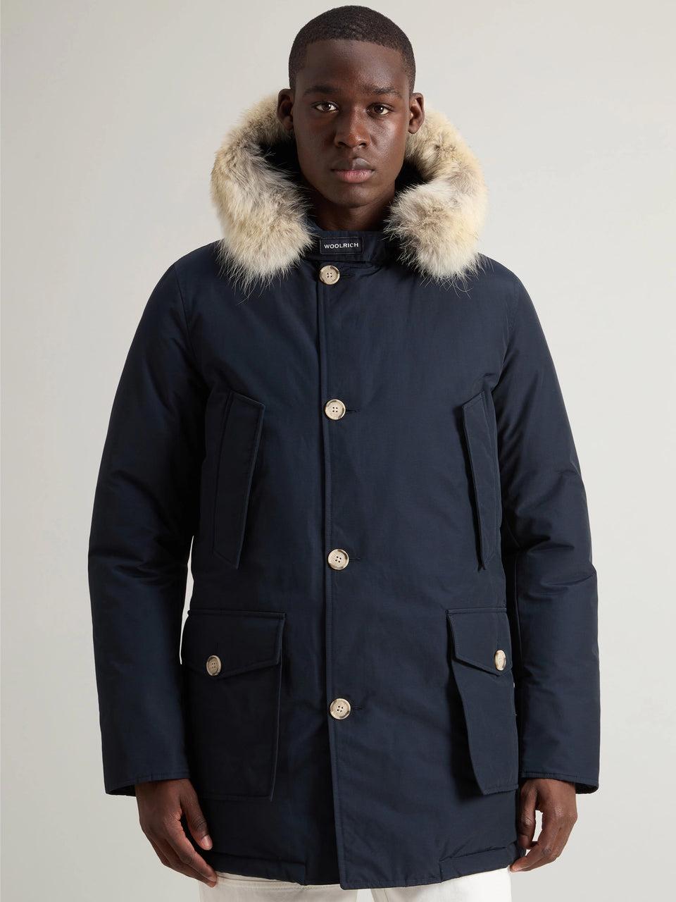 WOOLRICH Giaccone Parka in Ramar Blu
