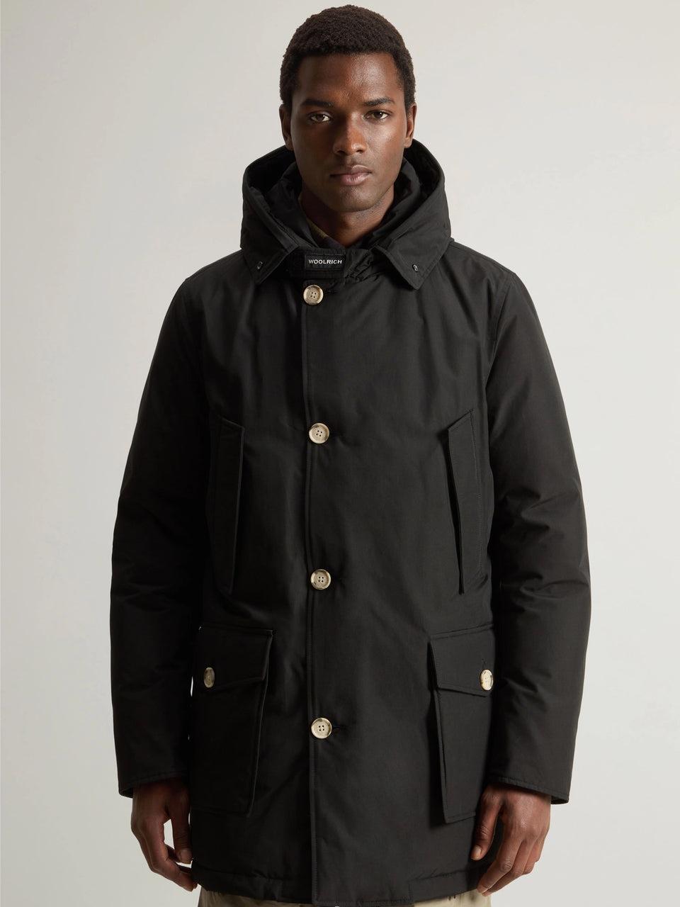 WOOLRICH Giaccone Parka In Ramar Nero
