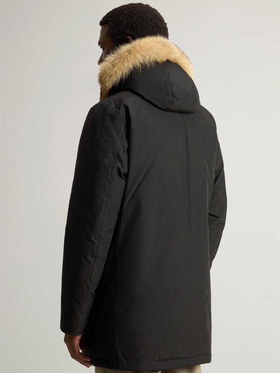 WOOLRICH Giaccone Parka In Ramar Nero