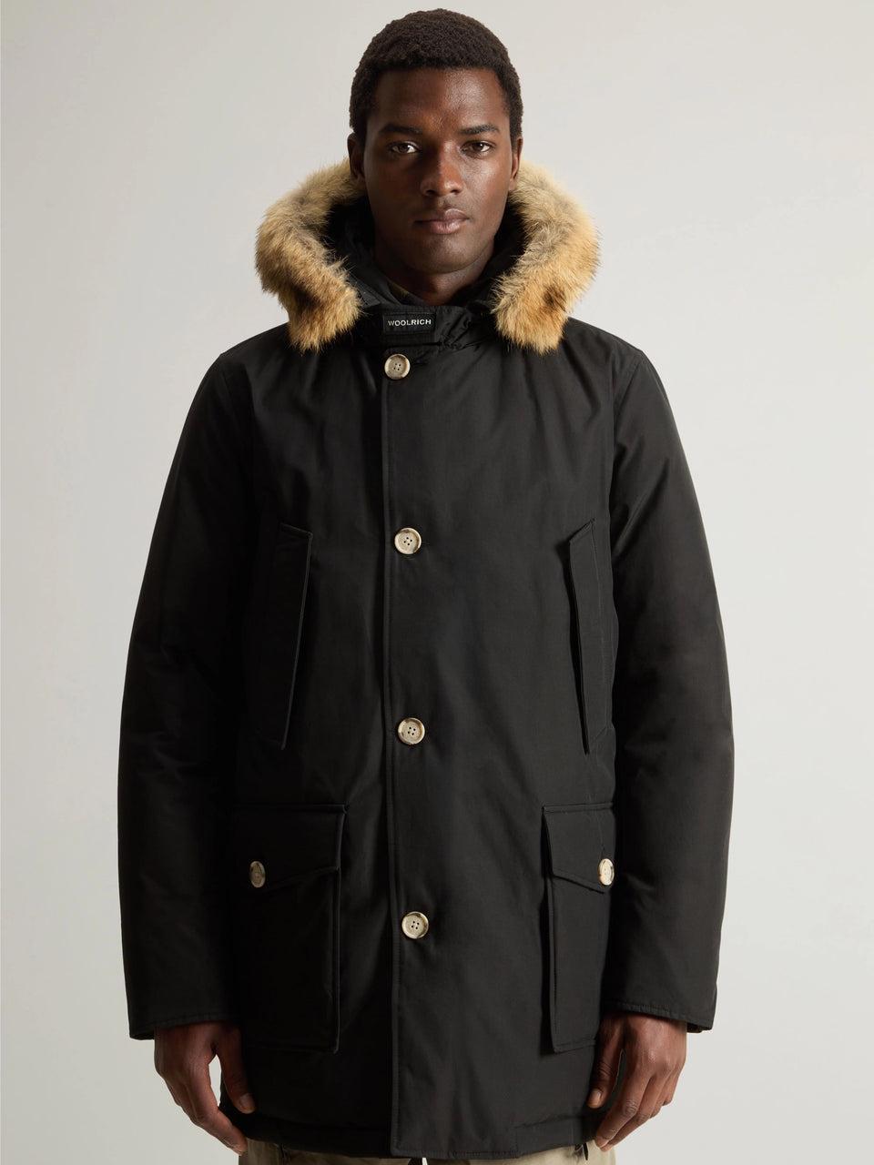 WOOLRICH Giaccone Parka in Ramar Nero