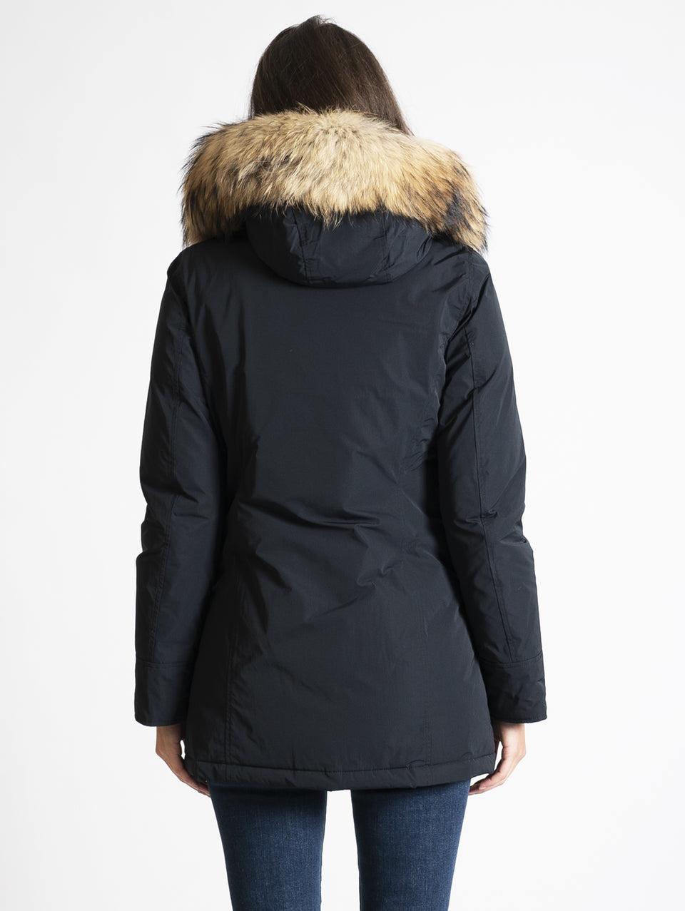 WOOLRICH Giaccone Parka In Shape Memory Blu