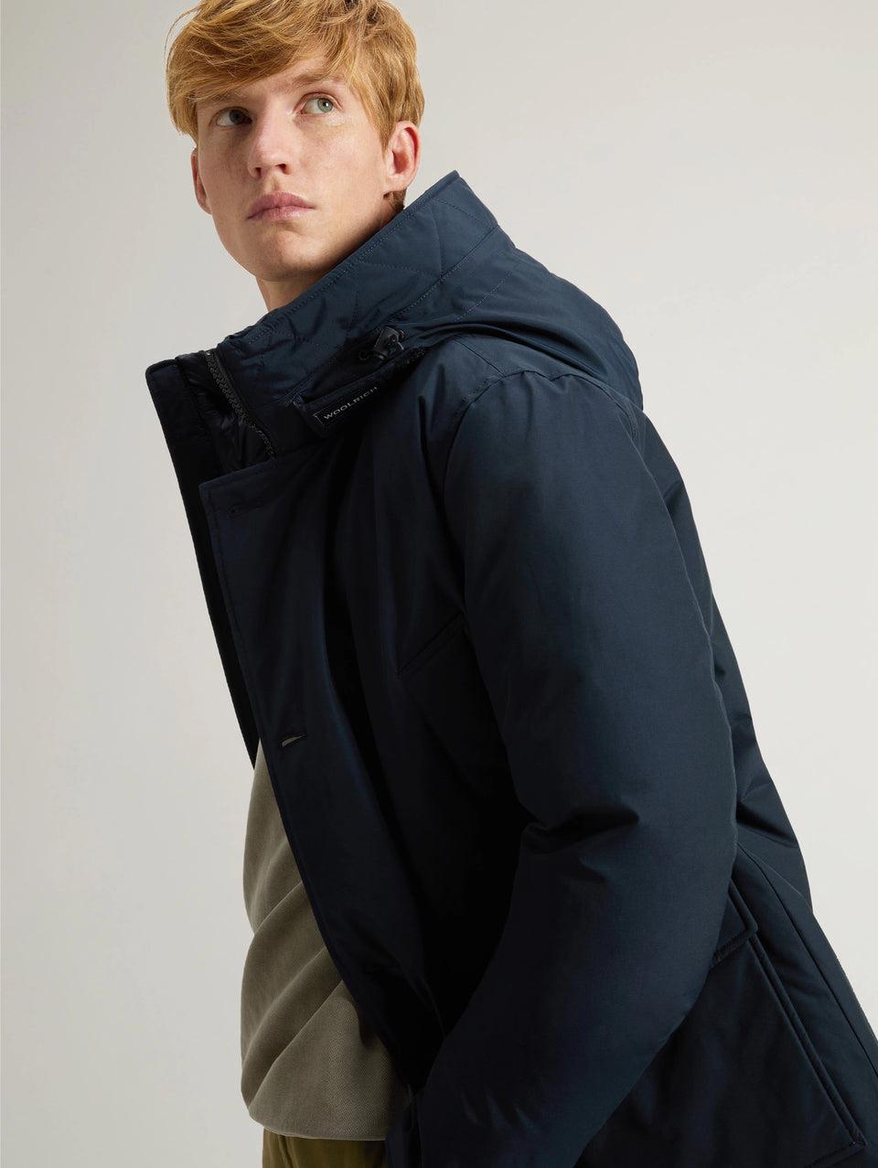 WOOLRICH Parka Arctic Anorak In Ramar Blu