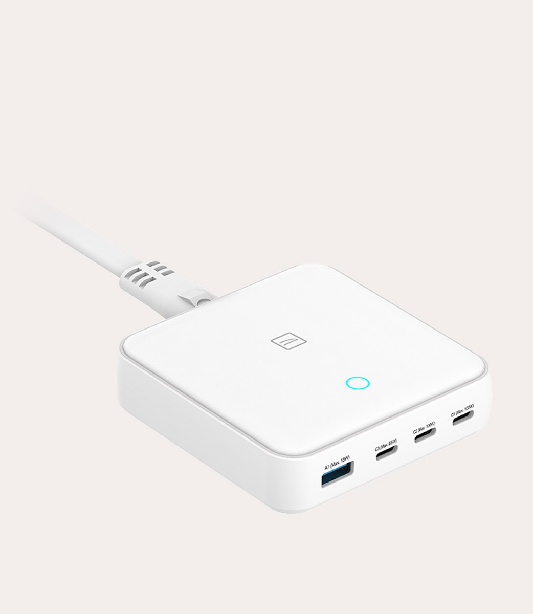 Tucano Alimentatore Compatto Da Scrivania 100W Con 4 Porte E Cavo Da 1 5 M