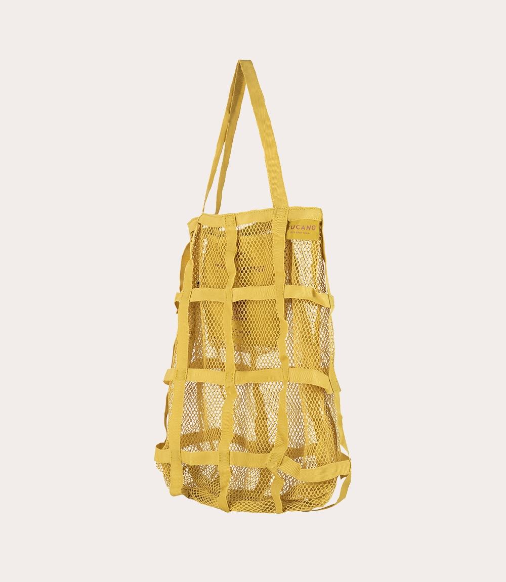 Tucano Borsa Shopper Pieghevole In Rete Ottenuta Dalla Plastica Riciclata