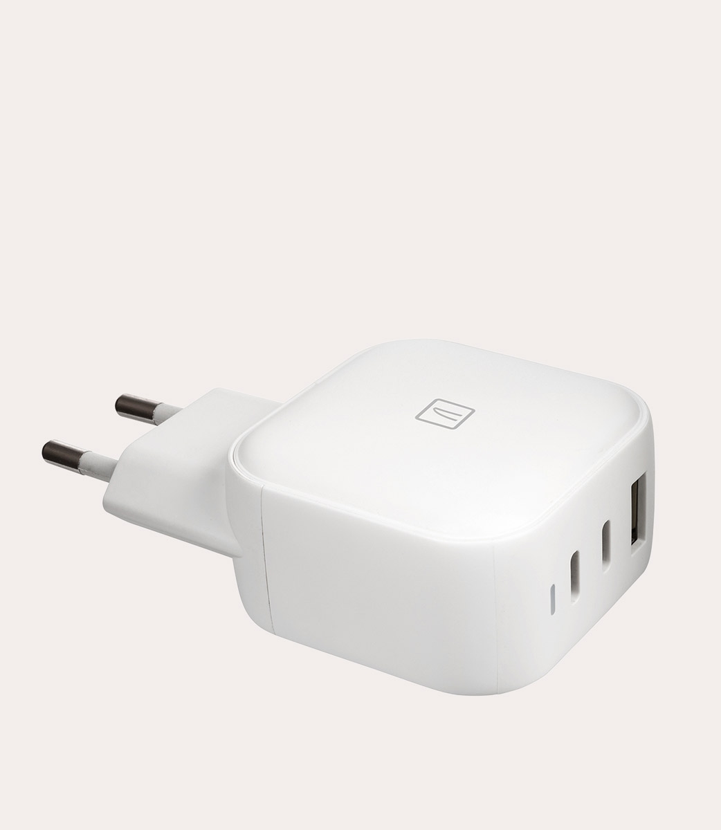 Tucano Caricabatteria Multiplo Da Parete USB-A/USB-C GaN Da 65W