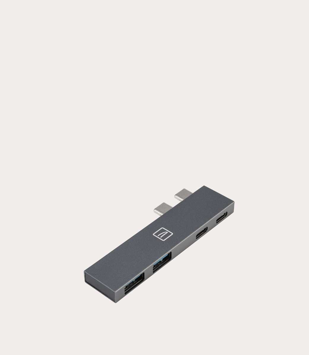 Tucano Hub Type-C 4-in-1 Con USB 3.0 + USB-C PD Per MacBook Pro/Air