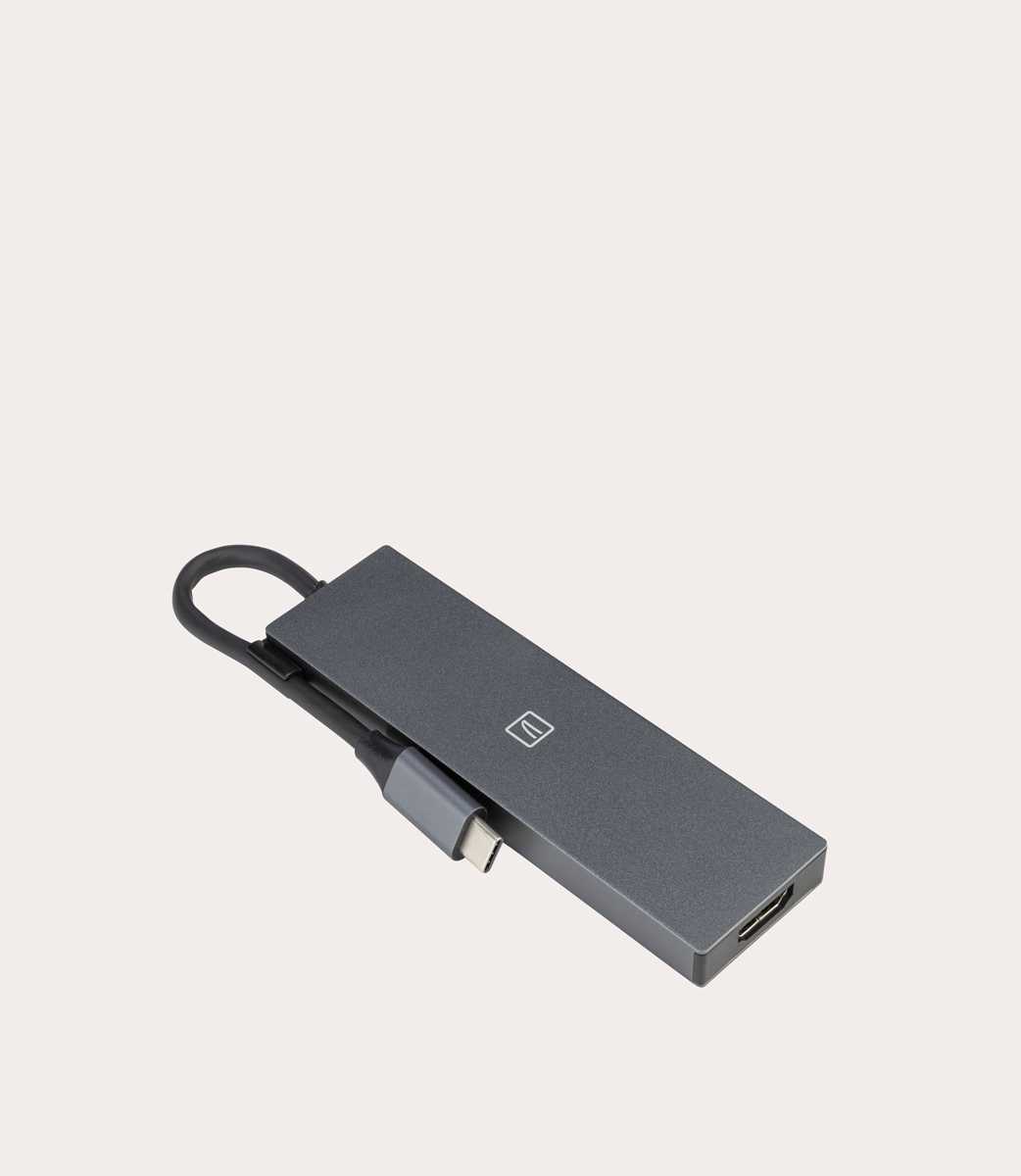 Tucano Hub Type-C 6-in-1 Con 1 HDMI + 3 USB 3.0 + 1 USB-PD + Audio 3.5 Mm