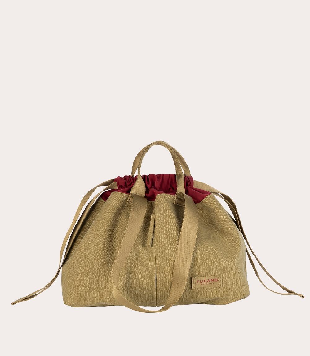 Tucano Borsa shopper in canvas misura medium