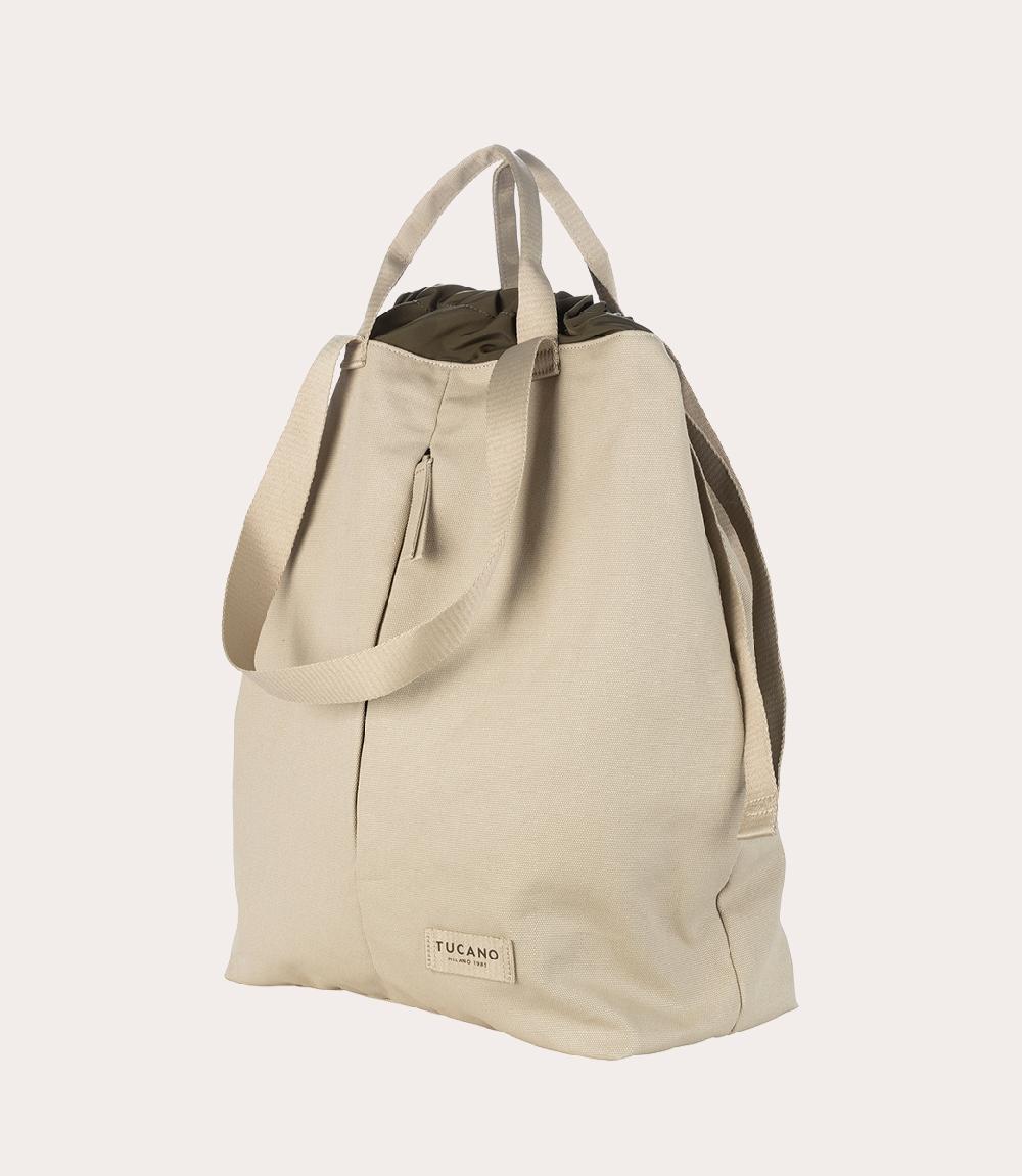Tucano Borsa Shopper Verticale In Canvas