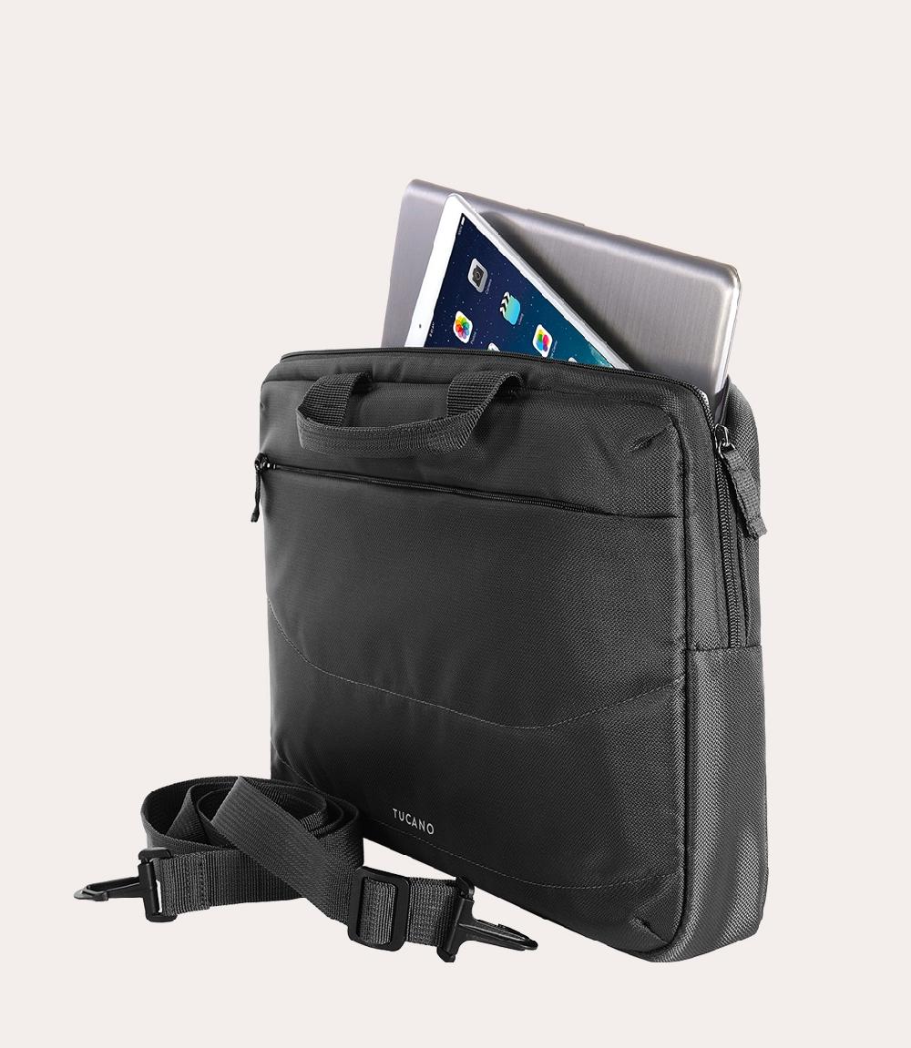 Tucano Borsa Slim Per Laptop 14" Con Mouse Wireless