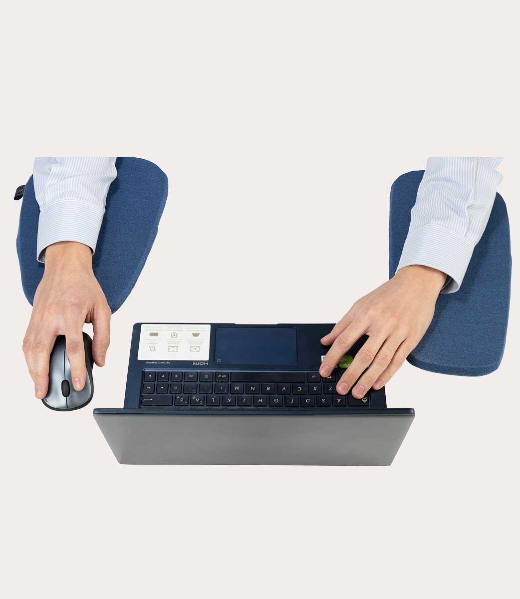 Tucano Set Di Due Poggia Braccio Da Scrivania