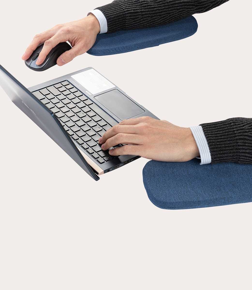 Tucano Set Di Due Poggia Braccio Da Scrivania