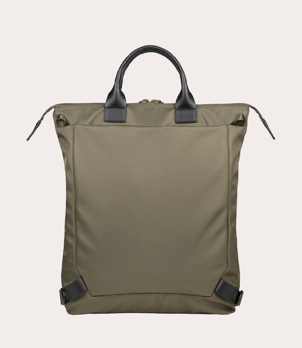 Tucano Shopper Zainabile Con Dettagli In Pelle