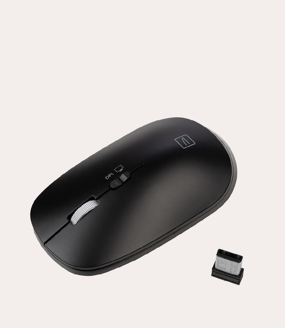 Tucano Wireless Mouse Con Tasto Privacy