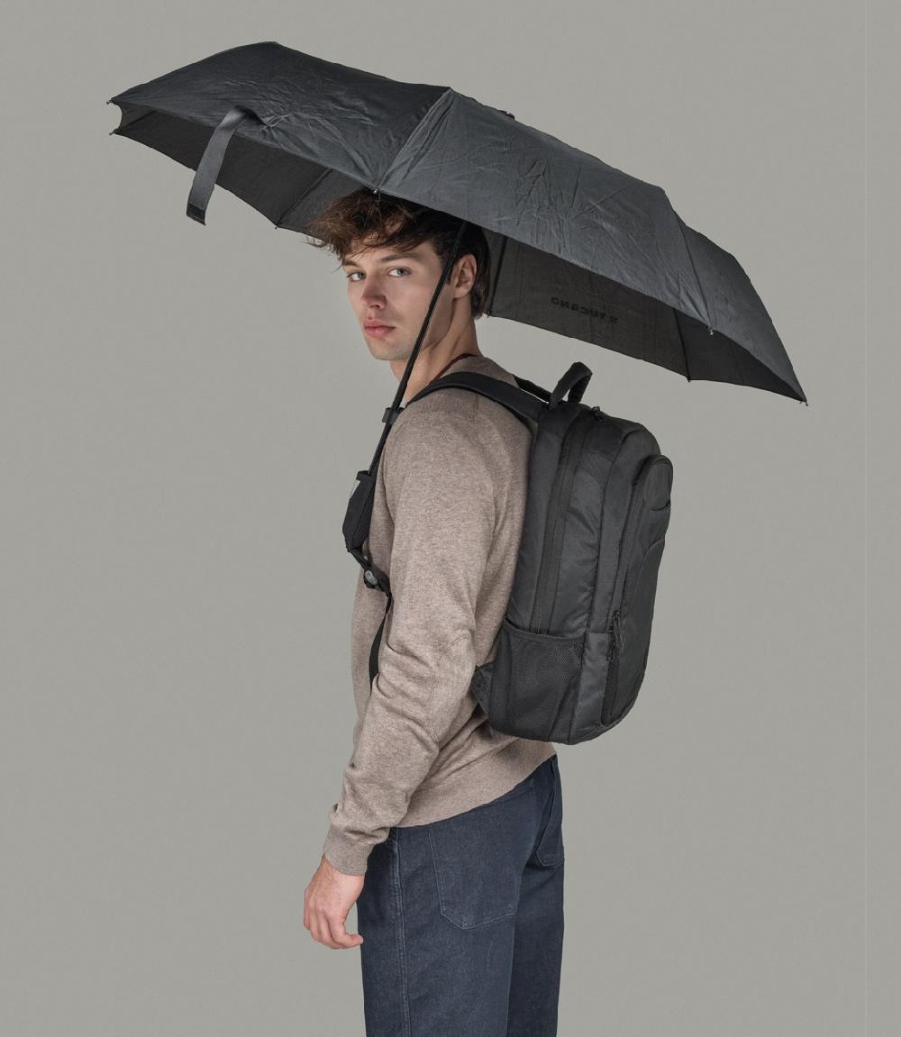 Tucano Zaino Per Laptop 15.6" E MacBook Pro 16'' Con Ombrello Integrato