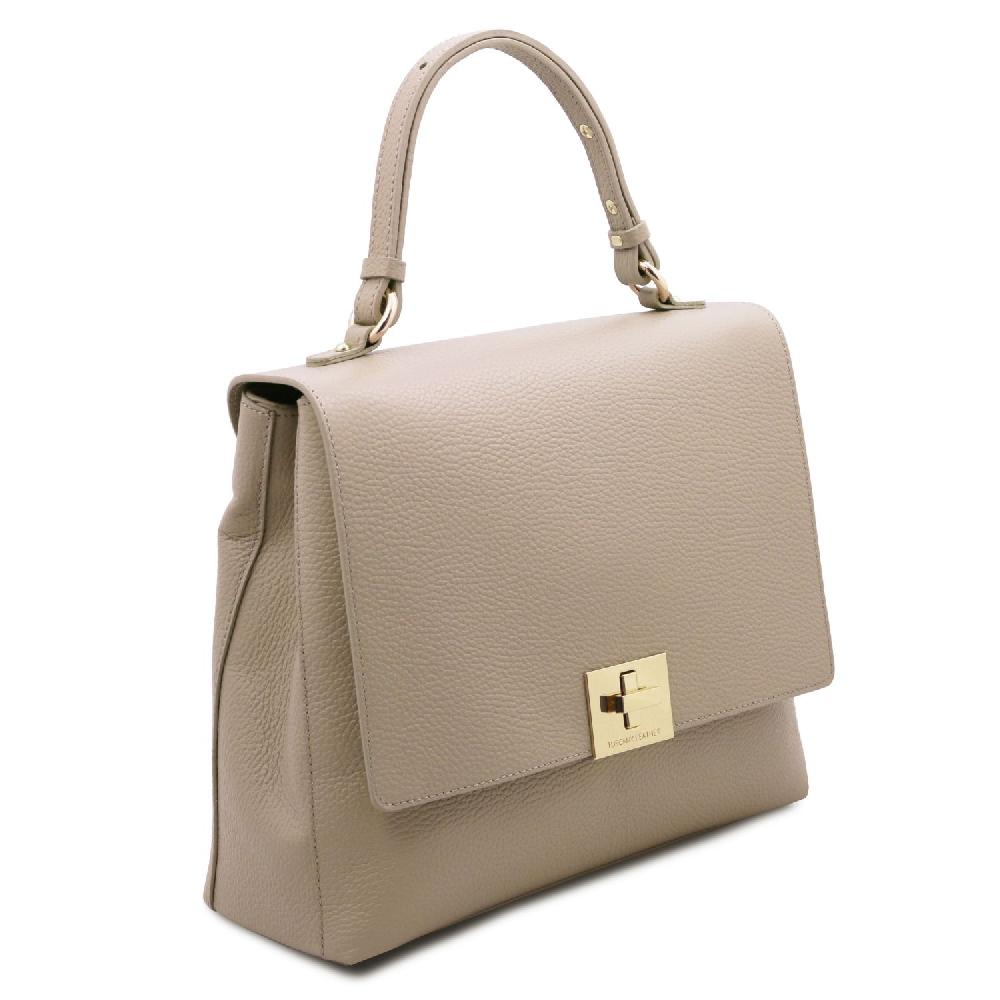 Tuscany Leather Bolso Noche En Piel Convertible En Mochila
