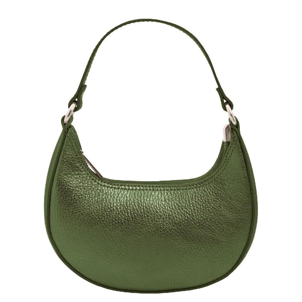 Tuscany Leather Borsa A Mano In Pelle Metallic Con Tracolla A Catena