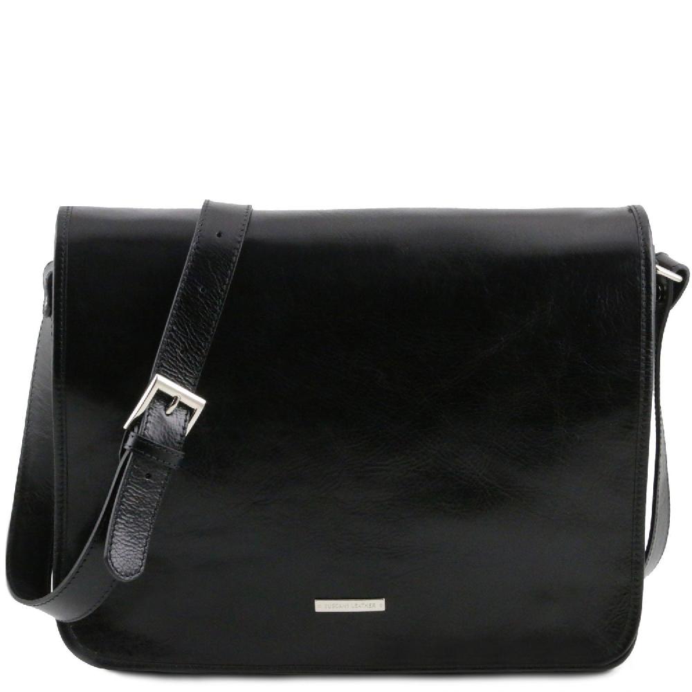 Tuscany Leather Borsa a Tracolla 2 Scomparti - Misura Grande