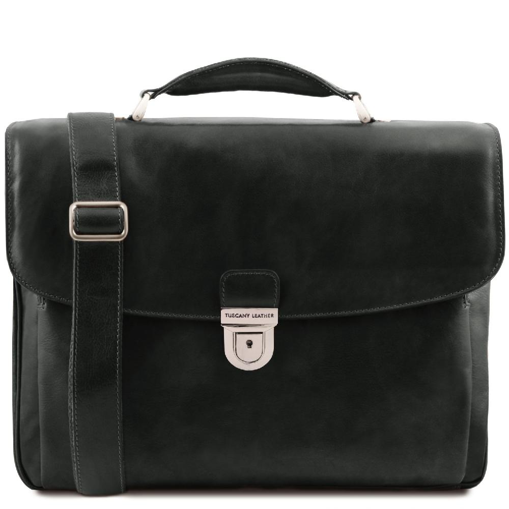 Tuscany Leather Borsa Porta Computer TL SMART Multiscomparto In Pelle