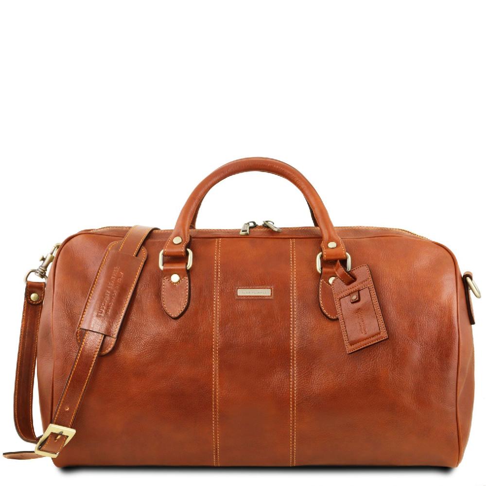 Tuscany Leather Borsone Da Viaggio In Pelle - Misura Grande