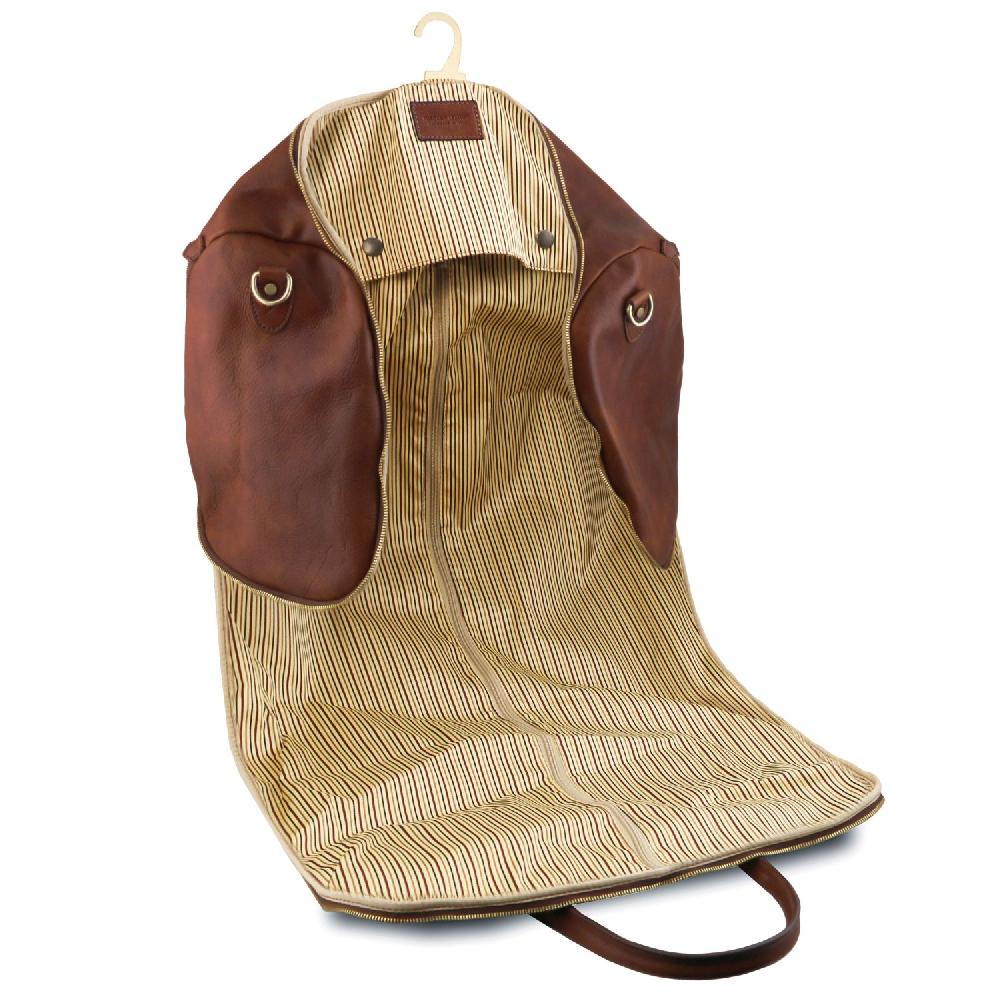 Tuscany Leather Borsone Da Viaggio/Porta Abiti In Pelle