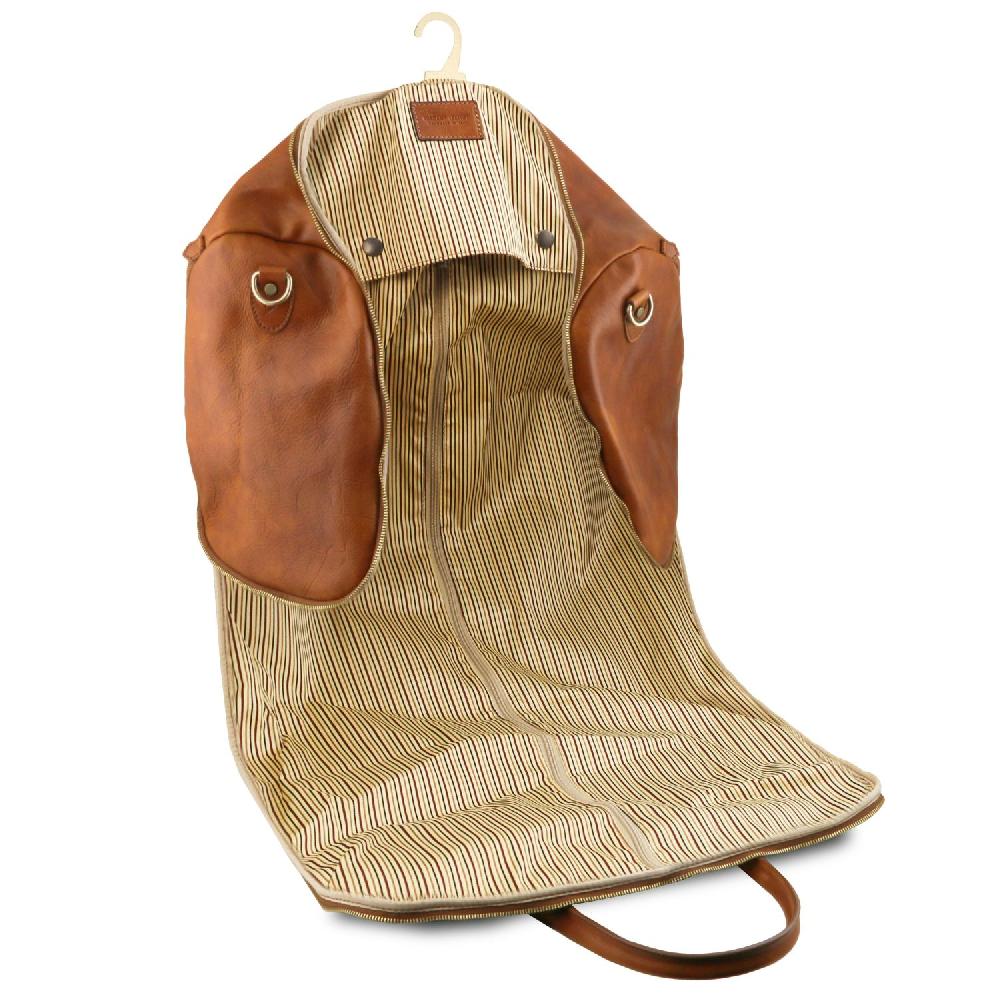 Tuscany Leather Borsone Da Viaggio/Porta Abiti In Pelle