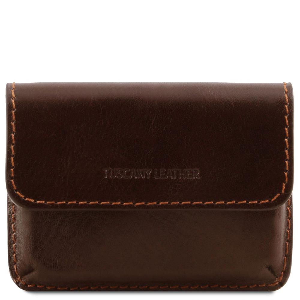 Tuscany Leather Esclusivo Porta Biglietti Da Visita In Pelle